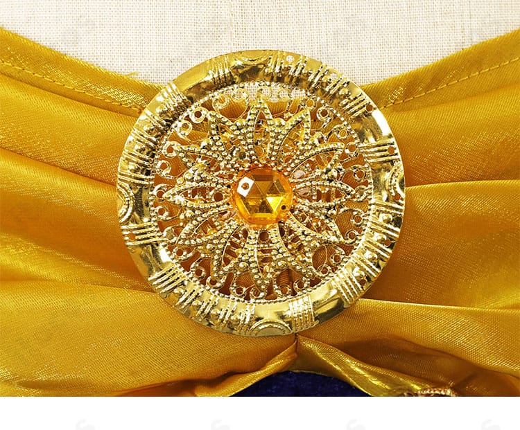 腰飾りディテール：ほしな歌唄 ダンサー衣装。腰回りのアクセント装飾と全体シルエットへの効果を示すクローズアップ。