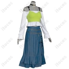 プロジェクトセカイ 白石杏 Livelylady Dress 高再現コスプレ 撮影・イベントに最適 - 2枚目の画像（サムネイル）