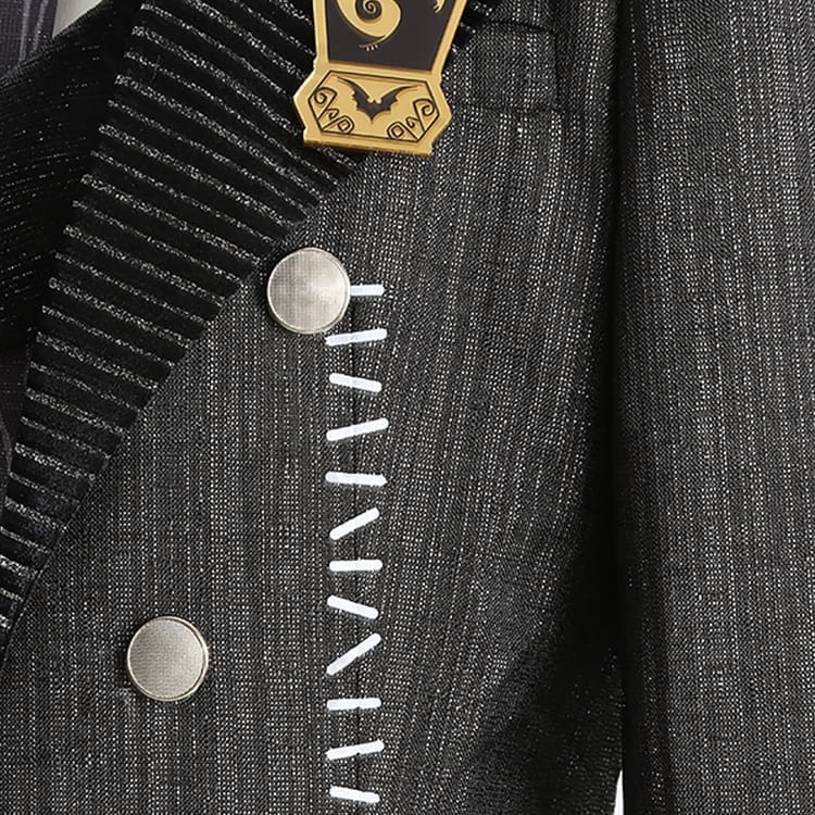 ツイステ マレウス・ドラコニア ハロウィン ナイトメア―スーツ 高再現で撮影映え、イベントに最適 - 6枚目の画像