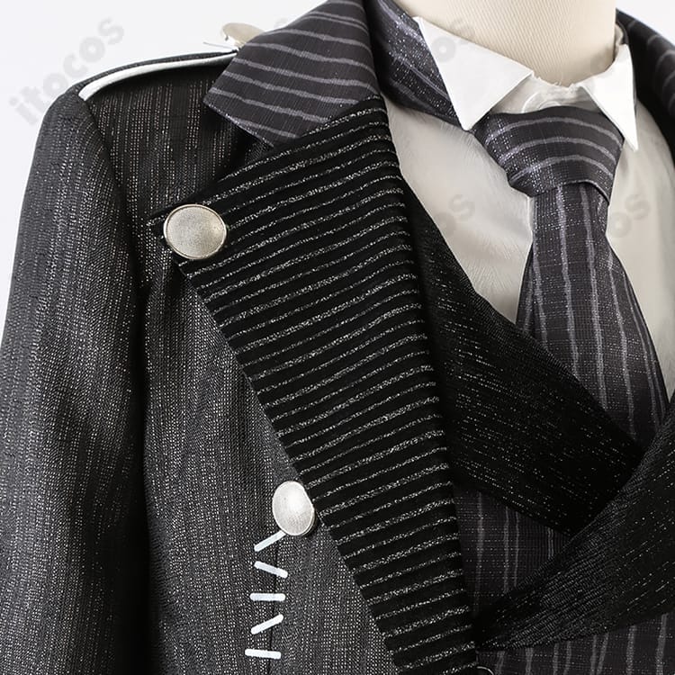 ツイステ マレウス・ドラコニア ハロウィン ナイトメア―スーツ 高再現で撮影映え、イベントに最適 - 5枚目の画像