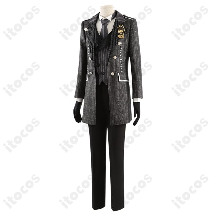 ツイステ マレウス・ドラコニア ハロウィン ナイトメア―スーツ 高再現で撮影映え、イベントに最適 - 2枚目の画像