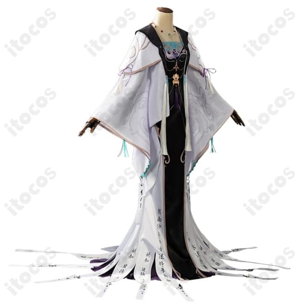 無期迷途 玉骨 コスプレ衣装 高再現セット｜簪・フェイスカバー付で撮影映えと存在感を両立