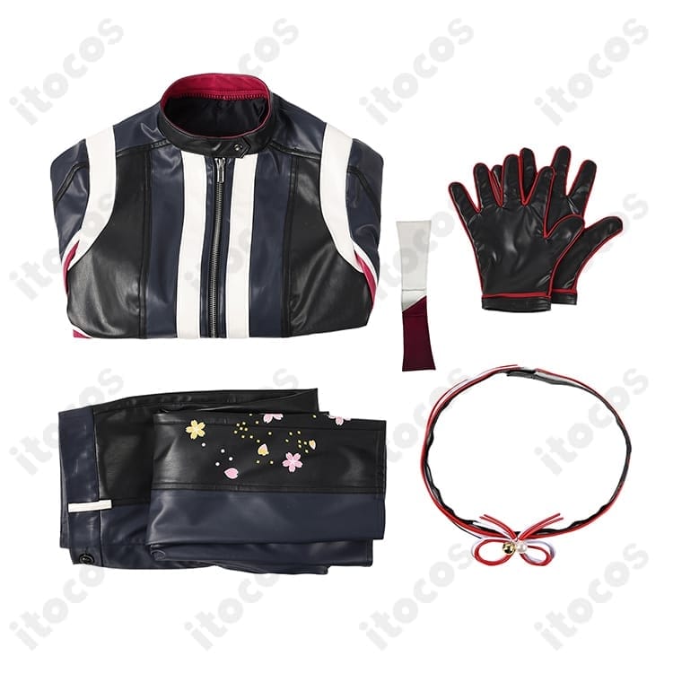 不知火 舞 コスプレ衣装 City of the Wolves版。和風くノ一の高再現で動きやすくイベント映え - 4枚目の画像