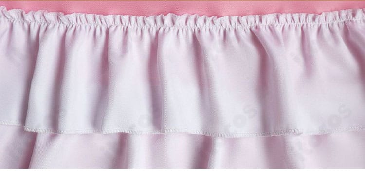 鹿目まどか メイド服のスカート裾フリル。ボリュームとステッチの仕上がりを示す画像