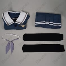 若葉睦 月ノ森女子学園 制服コス 高再現で快適、撮影やイベントで端正に映える一着 - 6枚目の画像（サムネイル）