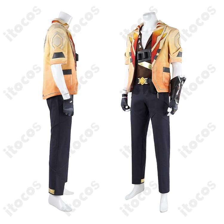 VALORANT テホ コスプレ衣装｜高再現タクティカル仕様で動きやすく、撮影・イベント即戦力の8点セット - 3枚目の画像