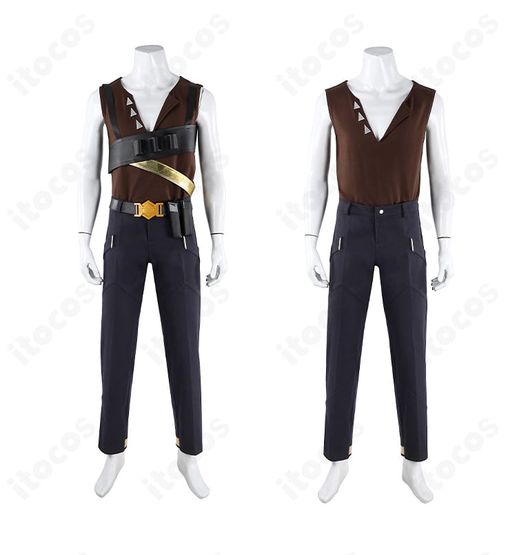 インナー装飾のクローズアップ。胸元パネルやステッチワークの精度を示すディテール。