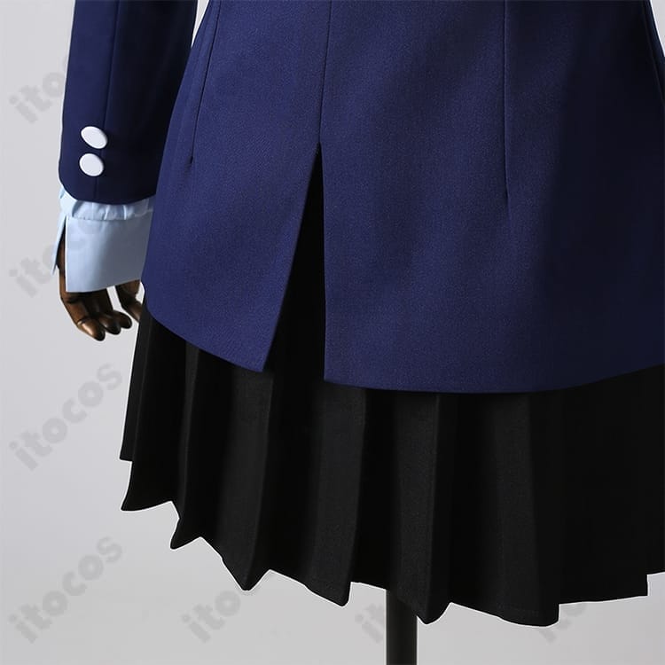 機動戦士ガンダム ニャアン 制服コスプレ 高再現刺繍で撮影映え、イベントに最適 - 6枚目の画像