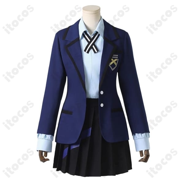 機動戦士ガンダム ニャアン 制服コスプレ 高再現刺繍で撮影映え、イベントに最適