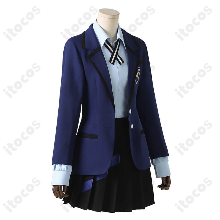 機動戦士ガンダム ニャアン 制服コスプレ 高再現刺繍で撮影映え、イベントに最適 - 2枚目の画像