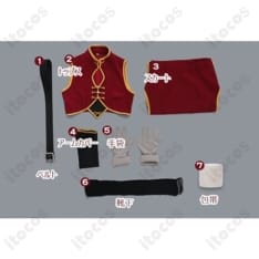 銀魂 神楽 2年後バージョン コスプレ衣装 高再現で華やか、イベントでも動きやすい設計 - 5枚目の画像（サムネイル）