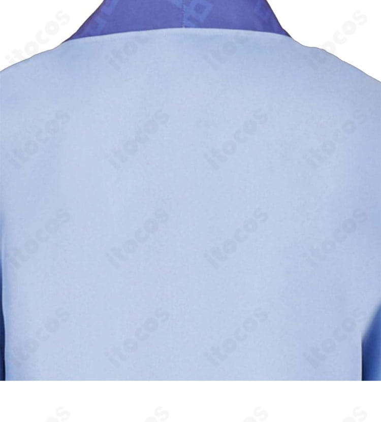 背面ディテール。帯結び付近と背面装飾の質感が分かる壬氏 狩り版衣装のクローズアップ。