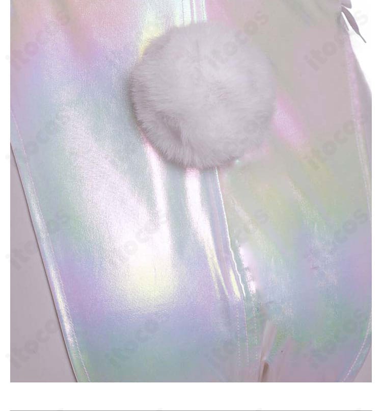 てんしちゃん バニーVer.の尻尾ディテール。丸みのある可愛い尻尾と取り付け位置がわかる