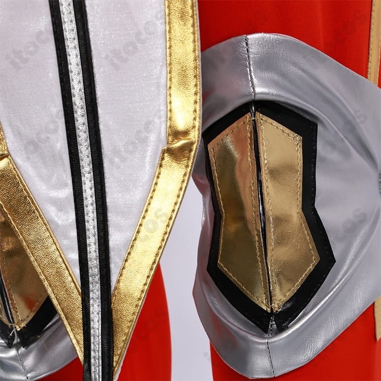 俺だけレベルアップな件 向坂雫 赤色アーマー コスプレ衣装｜高再現で動きやすく撮影映え - 5枚目の画像