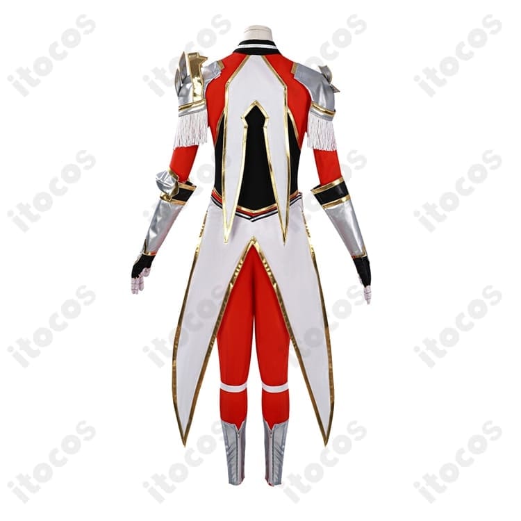 俺だけレベルアップな件 向坂雫 赤色アーマー コスプレ衣装｜高再現で動きやすく撮影映え - 2枚目の画像