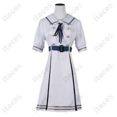 バンドリ！若葉睦 月ノ森女子学園 夏服コス 高再現で軽やか、イベント・撮影に最適 - 1枚目の画像（サムネイル）