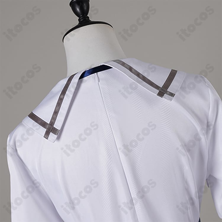 バンドリ！若葉睦 月ノ森女子学園 夏服コス 高再現で軽やか、イベント・撮影に最適 - 5枚目の画像