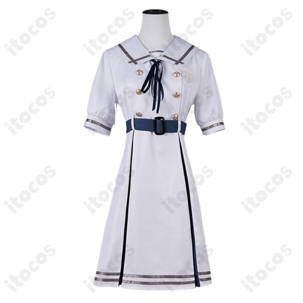 バンドリ！若葉睦 月ノ森女子学園 夏服コス 高再現で軽やか、イベント・撮影に最適