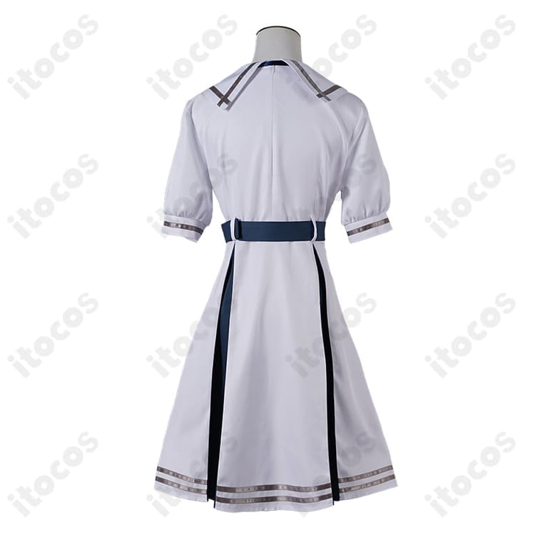 バンドリ！若葉睦 月ノ森女子学園 夏服コス 高再現で軽やか、イベント・撮影に最適 - 3枚目の画像