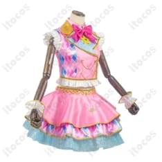 虹野ゆめ ピンクスターコーデ コスプレ衣装｜高再現度・軽やかな着用感で撮影とイベントに最適 - 3枚目の画像（サムネイル）