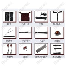 恋と深空 主人公「麗しき暗幕」コスプレ｜エレガントに映える高再現ドレスでイベントも撮影も快適 - 7枚目の画像（サムネイル）