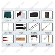 無期迷途 無患子 コスプレ衣装 高精度再現｜軽量で動きやすく撮影映えも抜群 - 6枚目の画像（サムネイル）