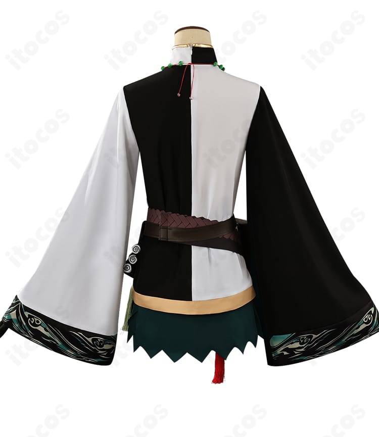 無期迷途 無患子 コスプレ衣装の背面。ストラップ構成と後ろ姿の仕上がりを確認できる。