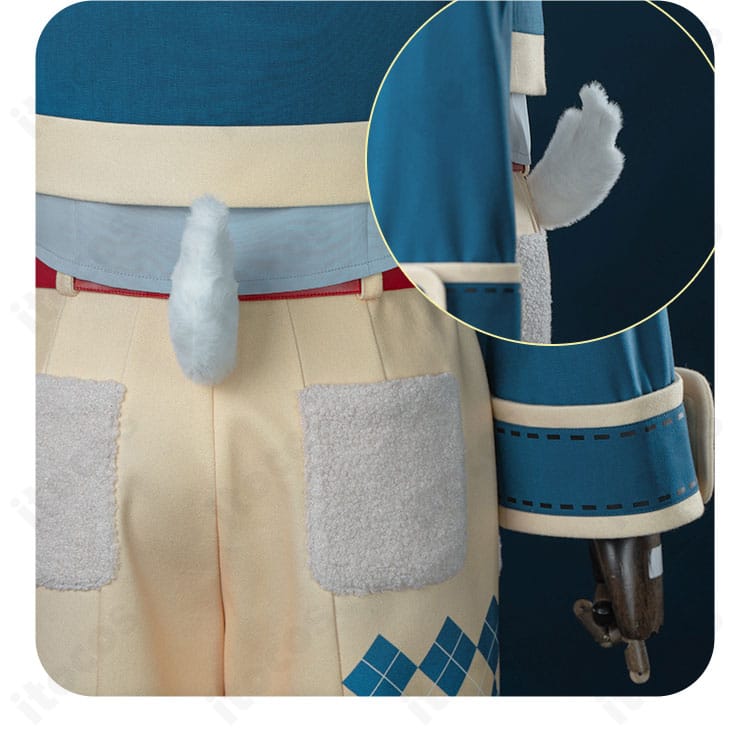 後ろ側の尾部アクセント詳細。テーマ性を引き立てるポイントデザインを確認できる画像。