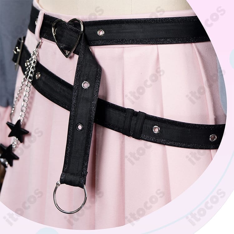 プロセカ 暁山瑞希/桃井愛莉/桐谷遥/花里みのり 悪魔衣装 高発色で撮影映え、イベントに最適 - 5枚目の画像