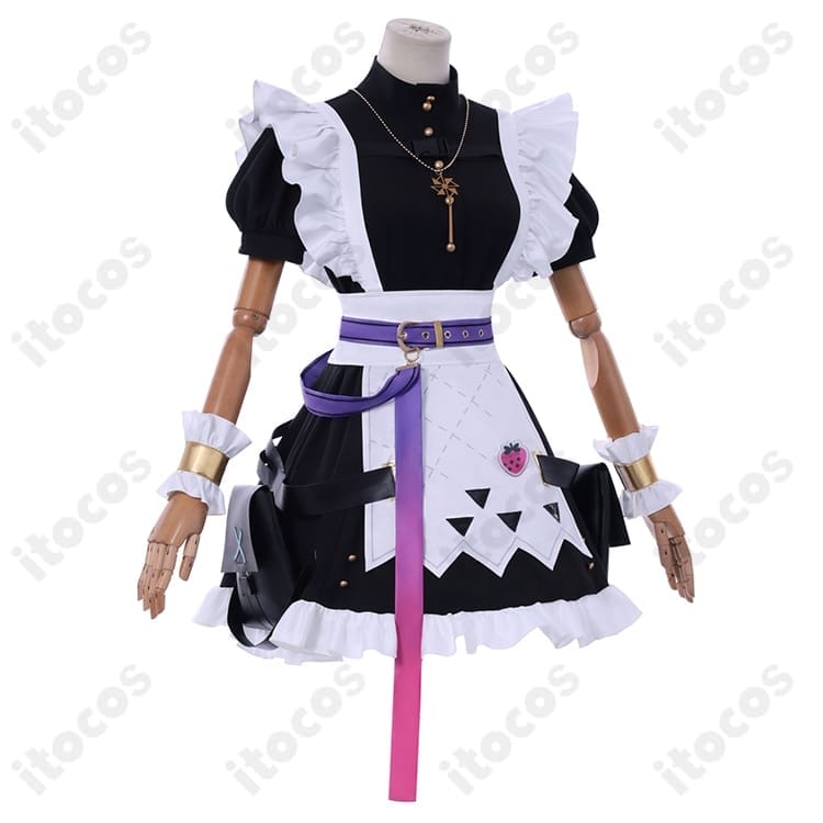 にじさんじ 風楽奏斗 メイド服コスプレ｜高再現で写真映え、サイズ充実でイベントに最適 - 2枚目の画像