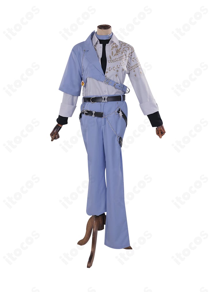 正面装飾のクローズアップ。フロント装飾パーツと縫製の細部