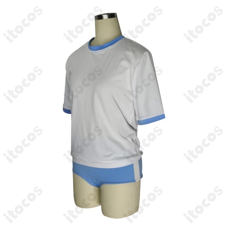 ブルーアーカイブ 月雪ミヤコの体操服コスプレ衣装。高再現で動きやすく、撮影とイベントに最適 - 2枚目の画像