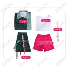 VOICEPEAK 重音テト コスプレ衣装｜高再現5点セットで撮影・イベントに最適 - 4枚目の画像（サムネイル）