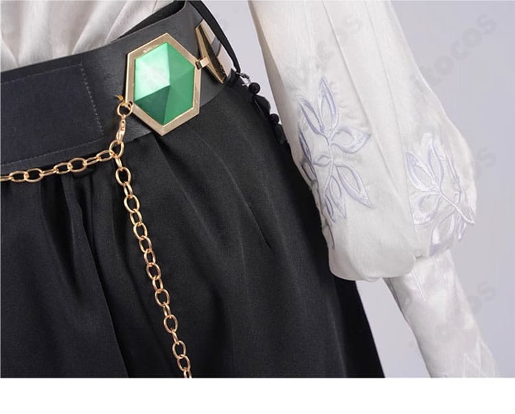 星街すいせい Nova衣装コスプレ 袖口の意匠とトリムのディテール写真