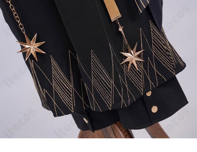 星街すいせい Nova衣装コスプレ ボトム（パンツ）部分の装飾ディテール写真