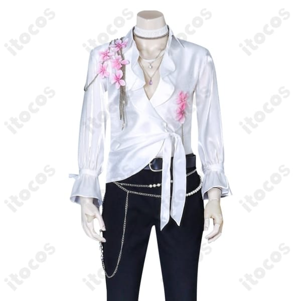 恋と深空 レイ 春から花へ捧ぐ コスプレ衣装 高再現で動きやすく撮影・イベントに最適