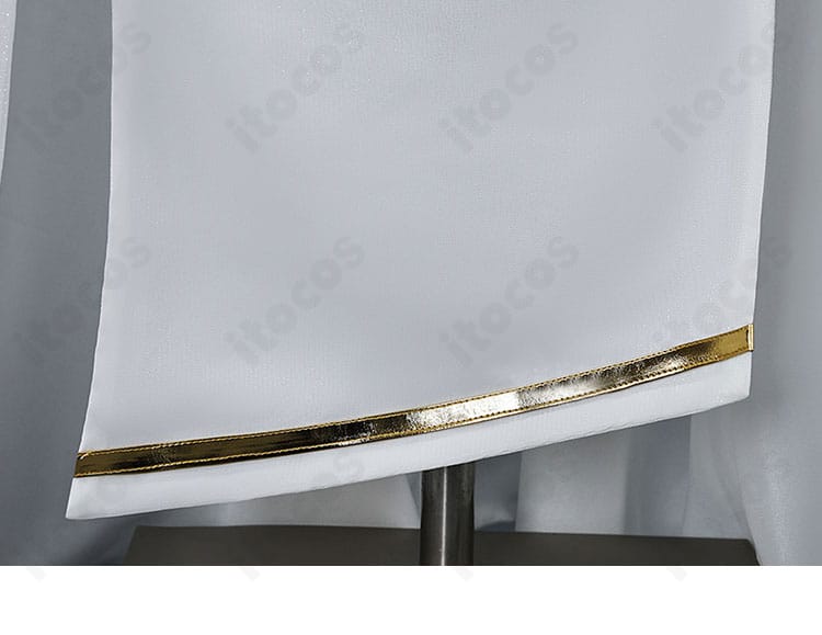 トリスビアス コスプレ衣装の裾装飾の美しい意匠を捉えた画像