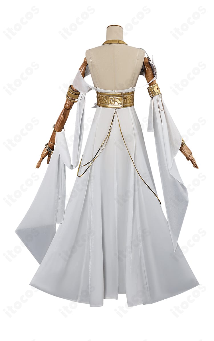 トリスビアス コスプレ衣装の背面デザインとシルエットが分かる画像