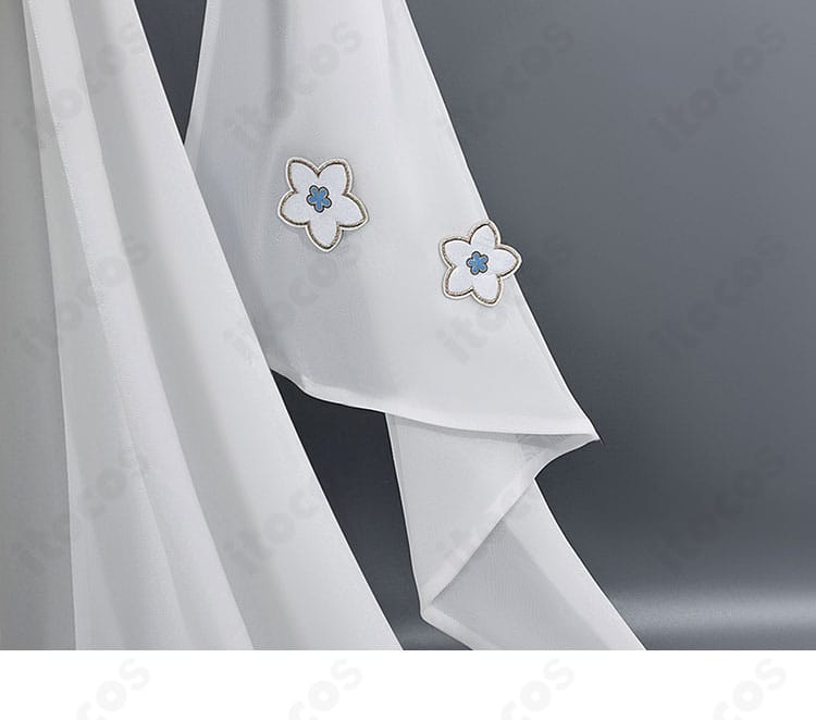 トリスビアス コスプレ衣装の袖装飾デザインの全体像