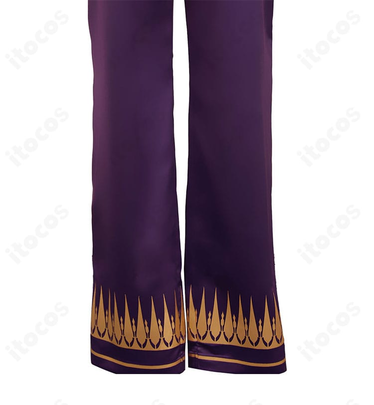 灰谷蘭 コスプレ衣装 ズボン装飾の詳細｜シルエットとライン取り