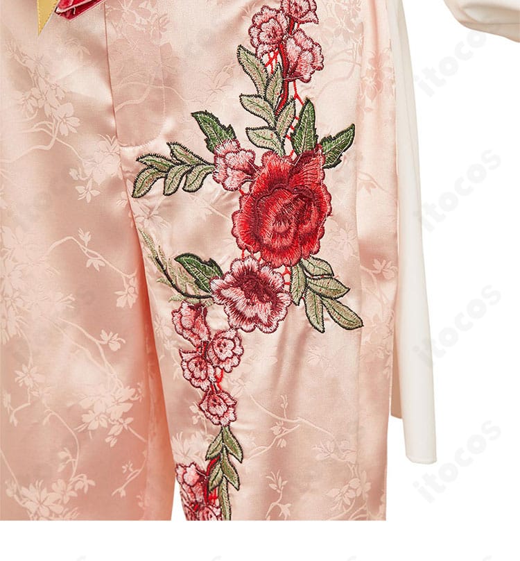 三途春千夜 スーツver. ズボンのディテール。センタープレスとウエストの仕様、シルエットの美しさ