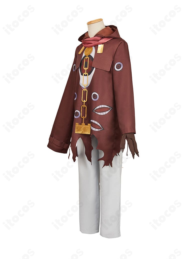 三葉惣助 コスプレ衣装の左側面、袖とボトムのバランスが分かる画像