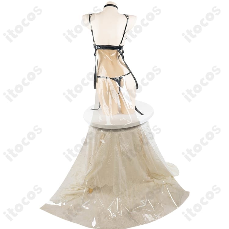 勝利の女神：NIKKE ミハラ ボンディングチェーン コスプレ衣装 高再現でイベント＆撮影に最適 - 3枚目の画像