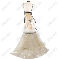 勝利の女神：NIKKE ミハラ ボンディングチェーン コスプレ衣装 高再現でイベント＆撮影に最適 - 3枚目の画像（サムネイル）