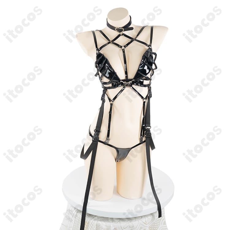 勝利の女神：NIKKE ミハラ ボンディングチェーン コスプレ衣装 高再現でイベント＆撮影に最適 - 4枚目の画像