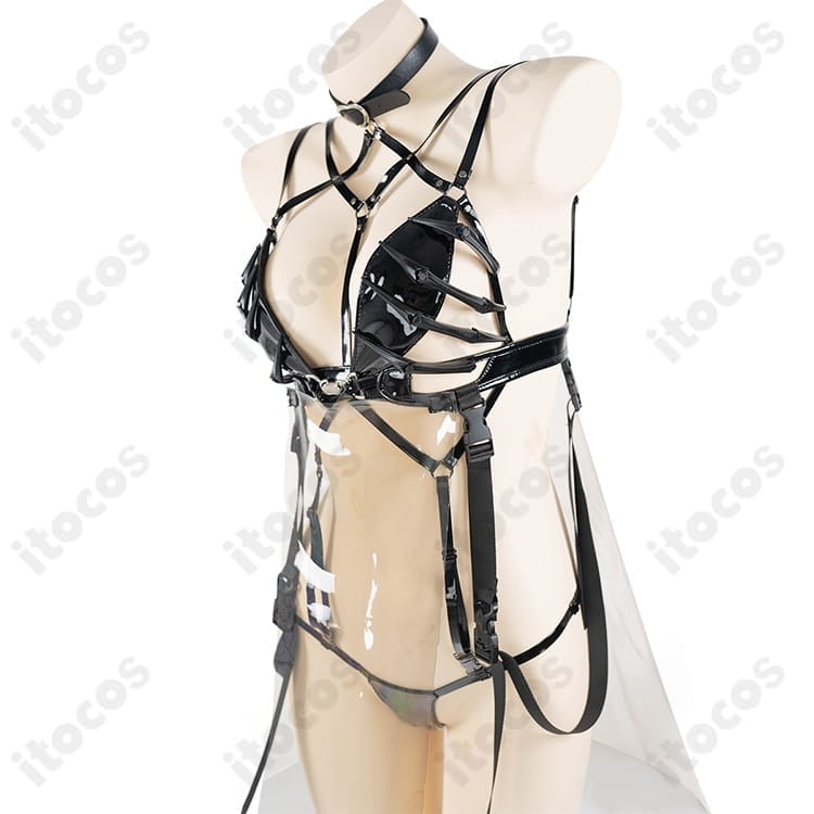 勝利の女神：NIKKE ミハラ ボンディングチェーン コスプレ衣装 高再現でイベント＆撮影に最適 - 5枚目の画像