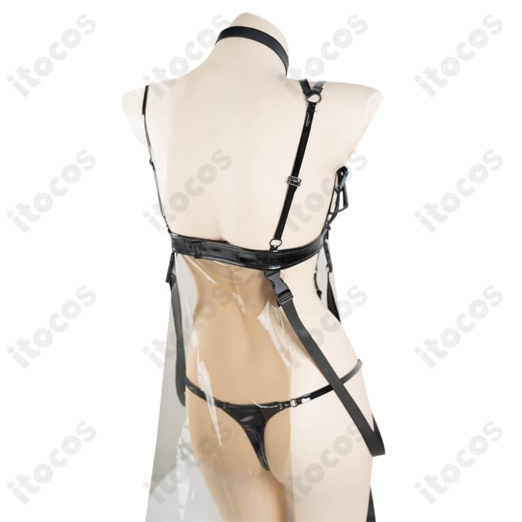 勝利の女神：NIKKE ミハラ ボンディングチェーン コスプレ衣装 高再現でイベント＆撮影に最適 - 6枚目の画像