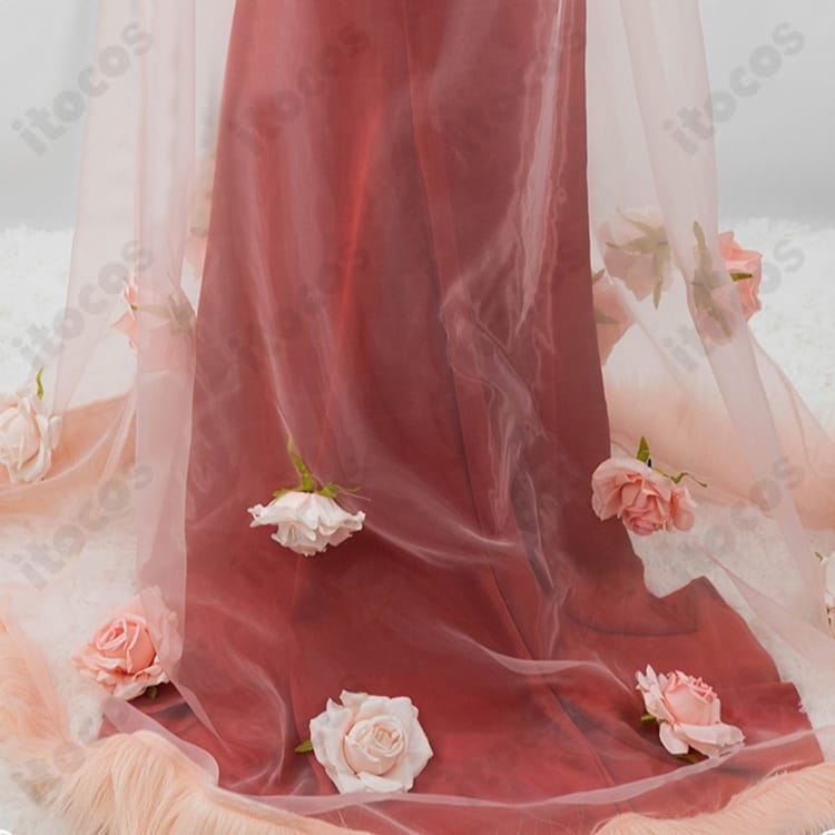 真希波・マリ・イラストリアス 刺繍ドレス衣装｜快適な透湿素材で長時間イベントも快適 - 4枚目の画像