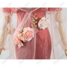 真希波・マリ・イラストリアス 刺繍ドレス衣装｜快適な透湿素材で長時間イベントも快適 - 3枚目の画像（サムネイル）