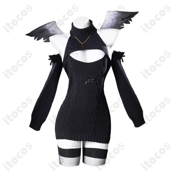 ホロライブ 天音かなたモチーフの妹イメージ衣装。天使系デザインで撮影映え